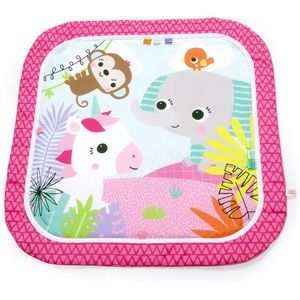 Pink baby playmat